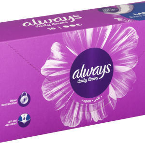 Always Liners Large 16'S - Unscented